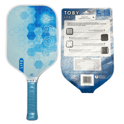 Hunter Products Toby Lite Composite Pickleball Paddle, Lightweight 8.1 oz, Sky Blue