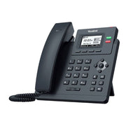 Yealink SIP-T31G VoIP Telephone, Corded, 2 Lines, HD Voice, PoE Enabled, Dual-Port Gigabit Ethernet, Wall Mountable, Classic Gray