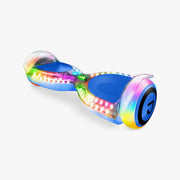 Jetson Pixel Hoverboard, White Translucent Shell with LED Lights, Bluetooth Speaker, Self-Balancing, 9 mph