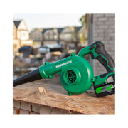 Metabo RB18DCQ4M HPT 18V MultiVolt Compact Cordless Blower, Green