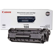 Canon 0263B001BA Cartridge 104 Toner 2000 Page-Yield, Black