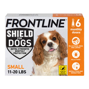 Frontline Shield Flea and Tick Treatment for Small Dogs 11-20 lbs, Waterproof Topical Stick, 6 Count, 853
