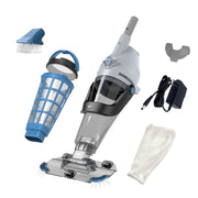 Kokido XTROVAC 510 Rechargeable Handheld Pool Vacuum, Cordless, Optimized Suction 15 GPM, 90 Min Runtime, Blue & Grey, For In-Ground and Above Ground Pools, EV57