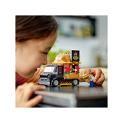 LEGO 6465028 City Burger Truck Toy Building Set, Pretend Play Toy 60404