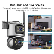 Losei A32 8MP 4K Wireless Outdoor Security Camera With Light Alarm