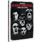 Universal Classic Monsters 6-Movie Collection DVD, Digitally Remastered Horror Films with Bonus Features