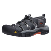 KEEN 1027129 Newport H2 Water Shoes for Men - Magnet/Bombay Brown - 8.5M