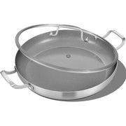 QIBAO 14'' Inqibee Paella Pan with Lid