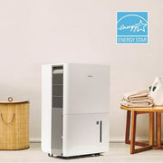 Midea MAD35S1AWWT 35-Pint Smart Access Dehumidifier with App and Voice Control, White