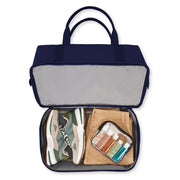 Samsonite Drop-Bottom Weekender Duffel, Navy - Lightweight