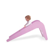Little Big Playroom Timeless Pure Oak Indoor Slide - Pink