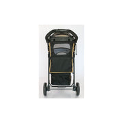 Gen7Pets G2340GN Promenade Pet Stroller, Gold Nugget Black and Gold