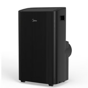Midea MAP10S1XWBL-T 10,000 BTU, 115V Smart Portable Air Conditioner, New, Black