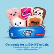 What Do You Meme? Pop-Tarts Emotional Support Plush Pals 5-Pack Snack-Inspired Soft Multi-Color Plush Toys ESPTT5036