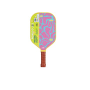 Pickle O Joe PKJ213-FLRL Lightweight Fiberglass Pickleball Paddle, Floral