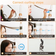 Taotique 7 in 1 Hair Dryer Brush Taotique Powerful Blow Dryer Brush with Auto- Wrap Curler Detachable Fast Drying