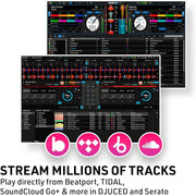 Hercules DJControl Inpulse 200 MK3 2-Deck USB-C DJ Controller with Beatmatch Guide LEDs and Stem Separation Technology, Black