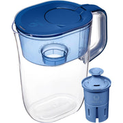 Brita 650690CDN1 Large 10 Cup Water Filter Pitcher, Blue