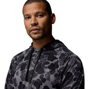 Columbia Wild Cast Camp Hoodie, Men's Slim Fit Fleece Jacket, UPF 40 Sun Protection, Omni-Wick Moisture Management, Shark Deltawoods, Large