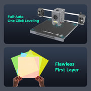 Flashforge FF-AD5M Adventurer 5M 3D Printer, 600mm/s High Speed 3D Printer, 8.7 x 8.7 x 8.7'', Black