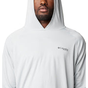 Columbia PFG Solar Stream Hoodie for Men - Cool Grey - S