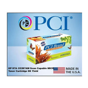 PCI Brand CF287A-PCI Alternative for HP CF287A 87A Black Toner Cartridge 9K Yield