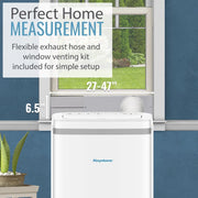 Keystone KSTAP13MAHC Portable Air Conditioner 115V with supplemental heat up to 350 Sq. ft.
