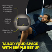 Centr By Chris Hemsworth Gym Flooring Exercise Mats, 96 Sq Ft, 24-Pack
