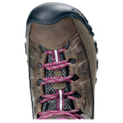 KEEN 1018178 Targhee III Mid Waterproof Hiking Boots for Ladies - Weiss/Boysenberry - 6M