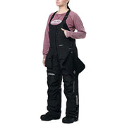Striker Prism Women's Ice Fishing Bib, Waterproof Insulated with Sureflote Flotation Technology, Black, X-Large