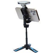 Pictar Telescopic Phone Tripod Stand, Adjustable Aluminum Dual-Tube Design, Compact Black, MW-PT-TMT MT 15