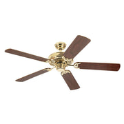 Westinghouse 78021 52-Inch Contractor's Choice Ceiling Fan, Polished Brass