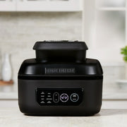 George Foreman MCAFD800DX Beyond Grill 7in1 Electric Indoor Grill and 6 Qt Air Fryer, Black