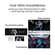 ASUS VA27EHF 27-Inch Full HD IPS Eye Care Monitor 100Hz 1ms Adaptive-Sync Frameless VESA Mountable