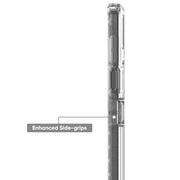 Onn. WIBCLR100094000 Rugged Phone Case for Samsung Galaxy Z Flip4 5G - Clear