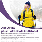 Air Optix Plus Hydraglyde Multifocal 6 Pack (+0.50), Maandlenzen, Contactlenzen, Alcon