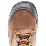 KEEN Utility Evanston 6 Waterproof Carbon Toe Work Boots for Men - Bison/Black - 8.5M