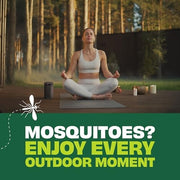 Stem Outdoor Mosquito Repellent Zone Device Starter Kit with Solar and USB-C Charger, 15 Ft Protection Zone, 1 Device, 1 Refill Pod