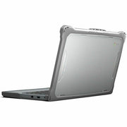 MAXCases Extreme Shell-F Slide Case for Lenovo 14E G3 Chromebook, Impact Resistant TPU, Gray Clear, LN-ESF-14E-G3-GRY