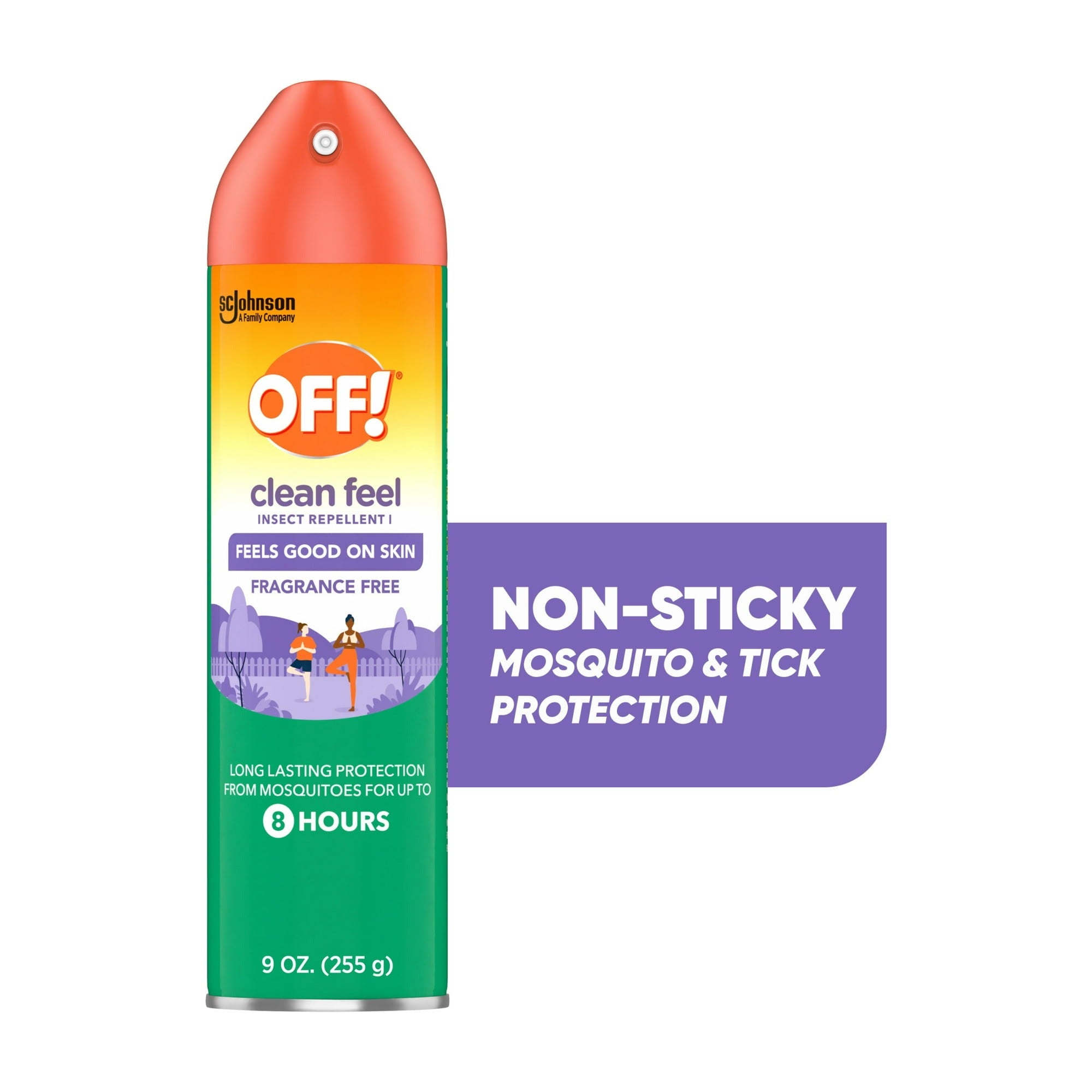 OFF! 1249708 3 Off Clean Feel Non-Greasy Lightweight Insect Repellent ...