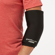 Mueller EZ Relief Compression Sleeve, Temperature-Holding Gel, 360 Compression, Black, Large