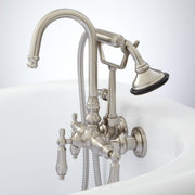 Signature Hardware 329529 Pasaia Wall Mounted Clawfoot Tub Filler Faucet