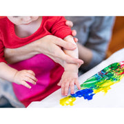 Crayola My First Fingerpaint Kit, Washable Paint Set, 14 Pieces