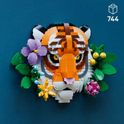 LEGO 31217 Art The Fauna Collection Tiger Building Set for Adults, 744 Pieces