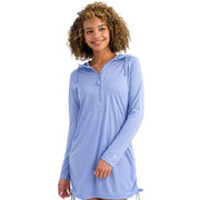 HUK Pursuit Coverup Dress, Performance Fishing Athletic Dress, UPF 50+ Sun Protection, Quick-Drying, Lightweight, Lightning Sky, Large, H6120119