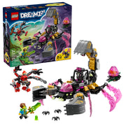 LEGO DREAMZzz Nightmare Scorpion Digger Building Toy with 2 Build Options, 3 Minifigures, Treasure Creature, Ages 7+, 6588601