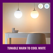 WiZ Connected A21 Tunable White LED Smart Bulb, 100W Equivalent, Dimmable, Wi-Fi Enabled, Voice and App Control, Matter Compatible, E26 Base, 1 Pack, 604280