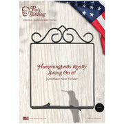 Pop's Birding Original Hummingbird Swing - Black