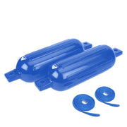 Ozark Trail BT6309 2 Pack 6.5 X 23-In Inflatable Marine Fender, Blue
