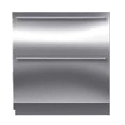 Sub-Zero ID-30F 30 Inch Integrated Double Smart Freezer Drawer with 4.9 cu. ft. Capacity, Full Extension Drawers
